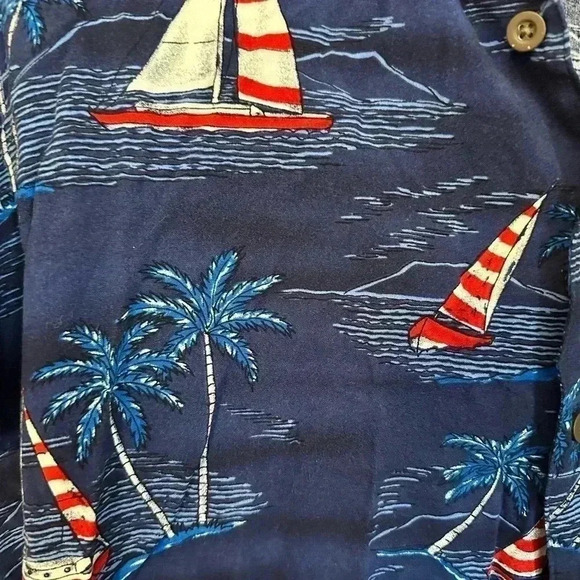Men’s George button up Hawaiian shirt size 2XL - Picture 8 of 9